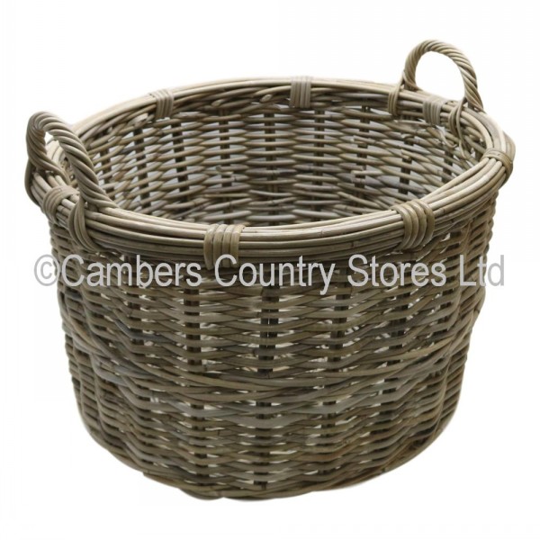 Glenweave HCP236 Round Basket With Ear Handles Cambers Country Store